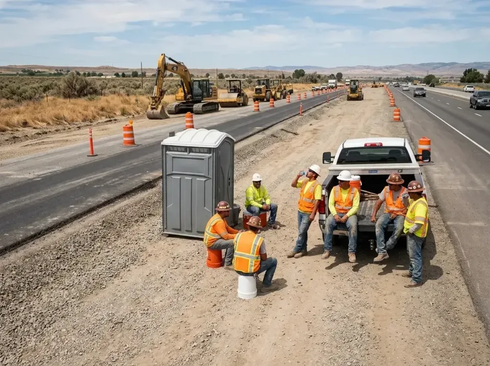 highway-road-construction-crew-007 — frequently asked questions, Porta Potty and Restroom Rentals in Rineyville, KY